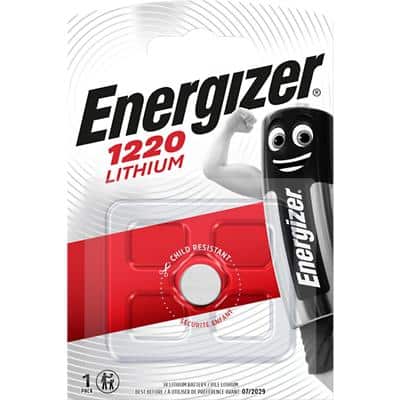 Energizer Button Cell Batteries CR1220 3V Lithium