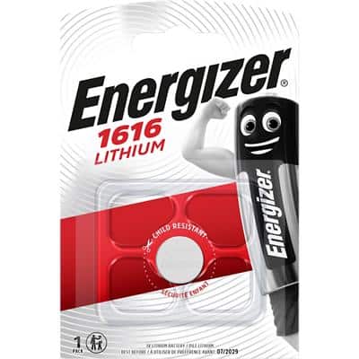 Energizer Button Cell Batteries CR1616 3V Lithium
