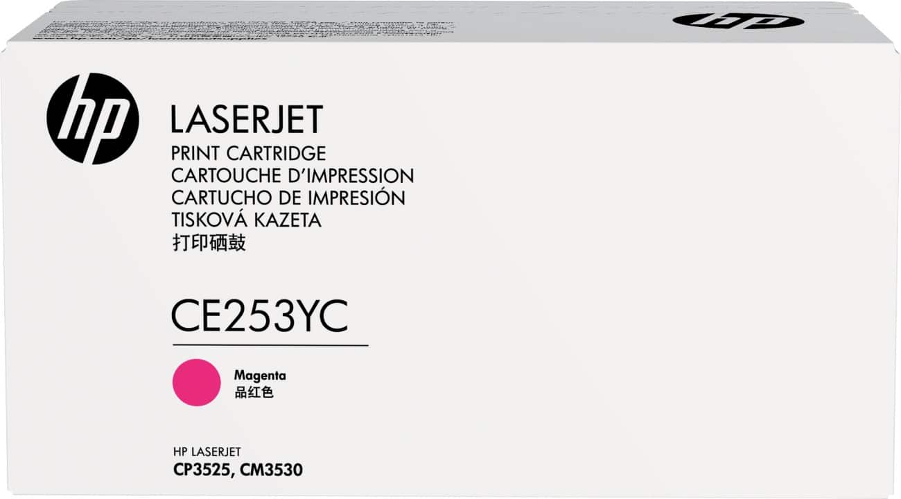 HP Original Toner Cartridge CE253YC Magenta