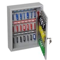 Phoenix Commercial Key Cabinet with Key Lock and 42 Hooks KC0601K 350 x 270 x 80mm