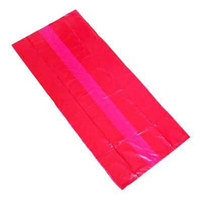 Paclan Medium Duty Bin Bags 100 L Red PE (Polyethylene) Pack of 200