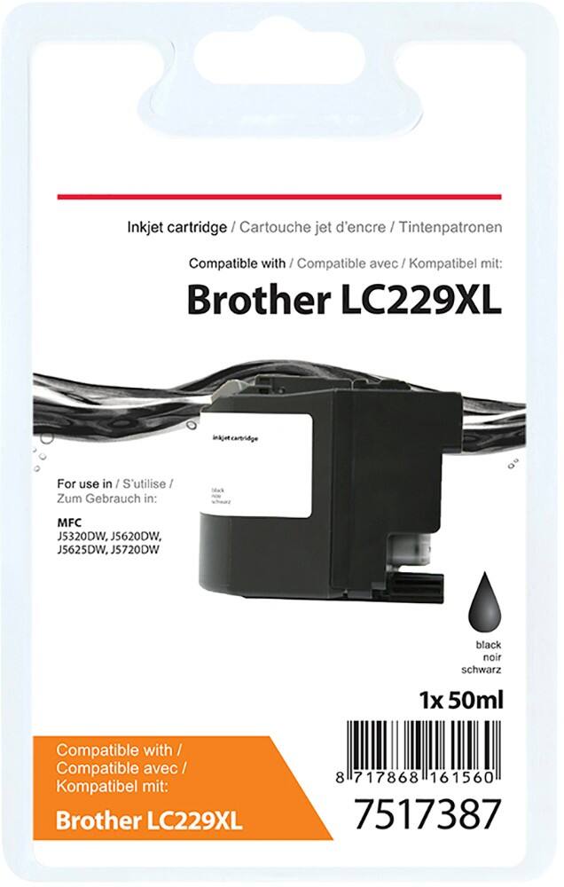 Office Depot Compatible Brother LC229XL Ink Cartridge Black