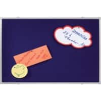 Franken X-tra!Line Blue Felt Noticeboard 900 x 600mm