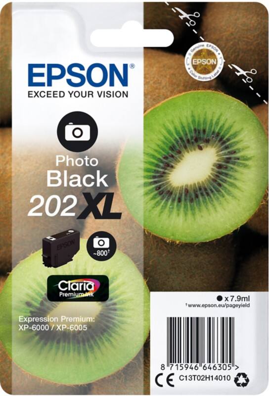 Epson 202XL Original Ink Cartridge C13T02H14010 Photo Black
