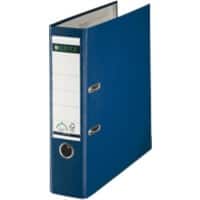 Leitz 180° Lever Arch File A4, Foolscap 82 mm Blue 2 ring 1110 Polypropylene Smooth Portrait