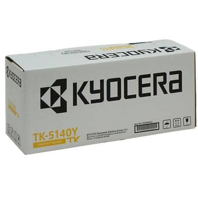 Kyocera TK-5140Y Original Toner Cartridge Yellow