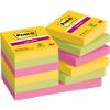 Post-it Rio De Janeiro Super Sticky Notes 47.6 x 47.6 mm Assorted Colours Square 12 Pads of 90 Sheets