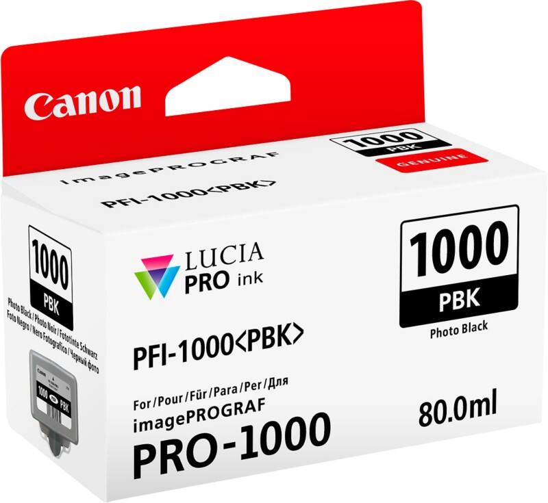 Canon PFI-1000PBK Original Ink Cartridge Black