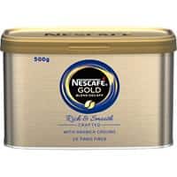 NESCAFÉ Gold Blend Rich & Smooth Instant Ground Coffee Tin Decaffeinated 500g