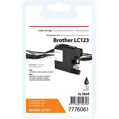 Office Depot Compatible Brother LC123 Ink Cartridge Black