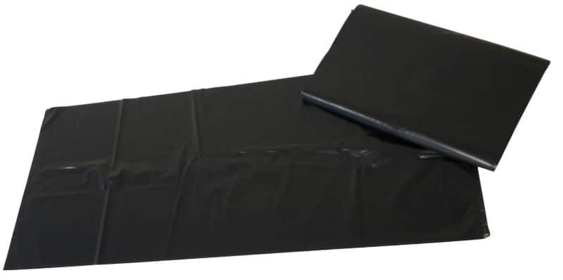 Paclan Heavy Duty Bin Bags 170 L Black PE (Polyethylene) 30 microns Pack of 100