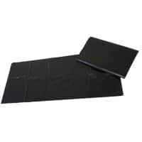 Paclan Heavy Duty Bin Bags 170 L Black PE (Polyethylene) 30 microns Pack of 100