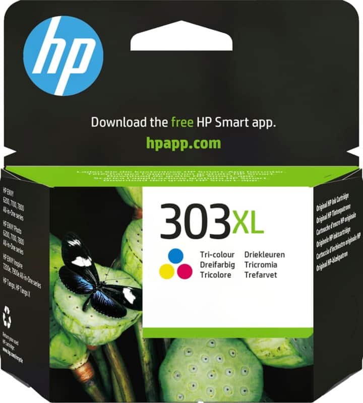 HP 303XL Original Ink Cartridge T6N03AE Cyan, Magenta, Yellow