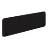Desk Screen GE1 Fabric Wrapped 1600 x 350 mm Black