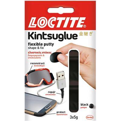 Loctite Putty Black 31 g 3 Pieces of 5 g