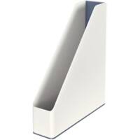 Leitz WOW Magazine File Dual Colour A4 White, Grey 7.3 x 27.2 x 31.8 cm