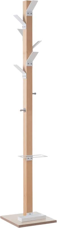 meet powered by PAPERFLOW Coat Stand PECPP.13 350 x 350 x 1800mm White