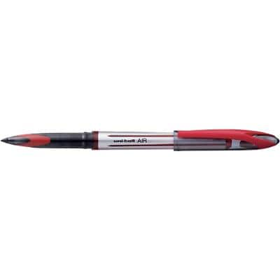 Uni-Ball Air UBA-188L Rollerball Pen Medium 0.4 mm Red Pack of 12