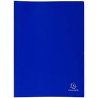 Exacompta 8522E Display Book A4 Blue 20 Pockets
