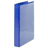 Presentation Ring Binder Polypropylene A4 2 Rings 25 mm Blue