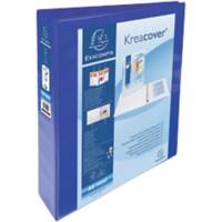 Exacompta Ring Binder PP (Polypropylene) A4 4 ring 50 mm Blue