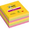 Post-it Super Sticky Notes 101 x 101 mm Assorted Square Ruled 6 Pads of 90 Sheets