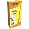 BIC Grip Highlighter Yellow Medium Chisel 1.6-3.3 mm Pack of 12