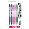 Zebra Z-Grip Smooth Ballpoint Pen Assorted Medium 0.4 mm Pack of 5