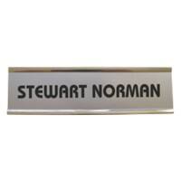 Trodat Door nameplate Personalised Silver