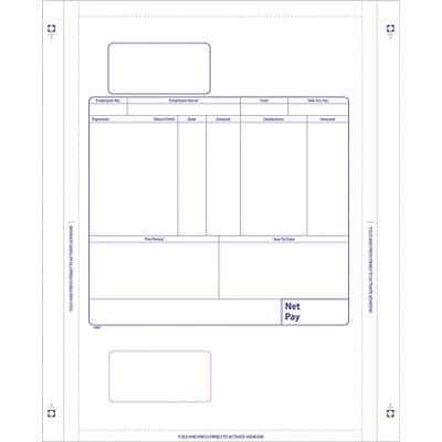 1 Part Self Sealing Mailer Compatible with Sage SE100 Box of 1000