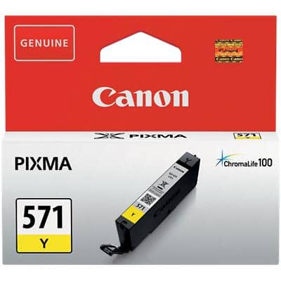 Canon CLI-571Y Original Ink Cartridge Yellow