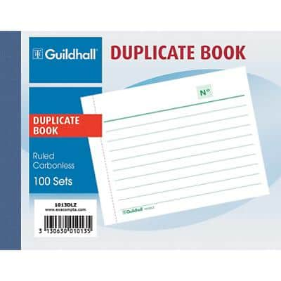 Guildhall Duplicate Book 1013DLZ A6 100 sheets