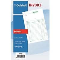 Exacompta Ruled Duplicate Invoice Book 100 Sets
