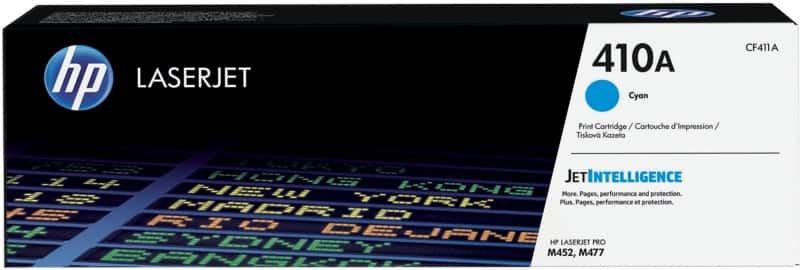 HP 410A Original Toner Cartridge CF411A Cyan