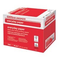 Office Depot Copy Papers A4 80gsm White 2500 Sheets