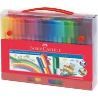 Faber-Castell Connector Felt Tip Pens Medium Assorted 1555 Pack of 60