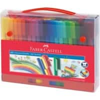 Faber-Castell Felt Tip Pens 155560 3 mm Assorted Pack of 60