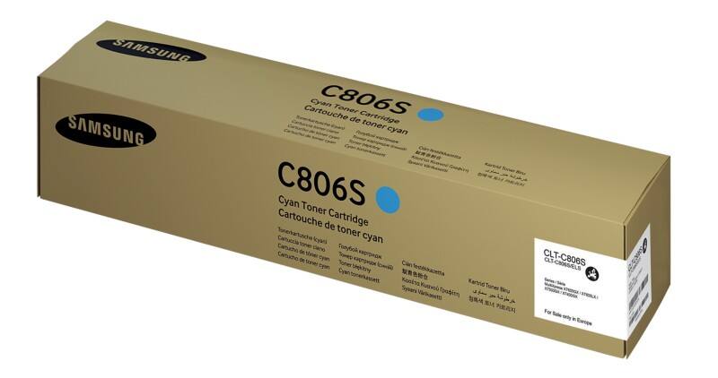 Samsung CLT-C806S Original Toner Cartridge Cyan