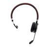 Jabra Evolve 65 Wired/Wireless Mono Headset Over the Head with Noise Cancellation USB, Bluetooth with Microphone Black/Red