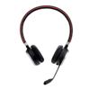 Jabra Evolve 65 Wired/Wireless Stereo Headset Over the Head with Noise Cancellation USB, Bluetooth with Microphone Black/Red