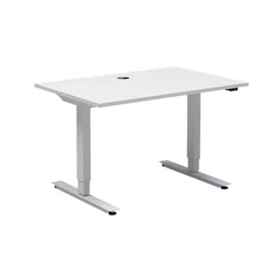 EFG Sit Stand Desk BRO14 White 680-1,180 x 1,400 x 800 mm
