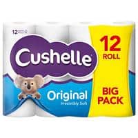 Cushelle Comfort Toilet Roll 2 Ply 836302671 12 Rolls of 180 Sheets