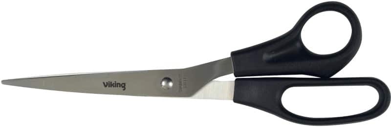 Viking Suitable For Lefthanded People Scissors 128 mm Stainless Steel Black