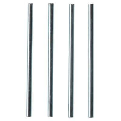 Deflecto Letter Tray Riser Rods 8072086 Metal 115 mm Pack of 4