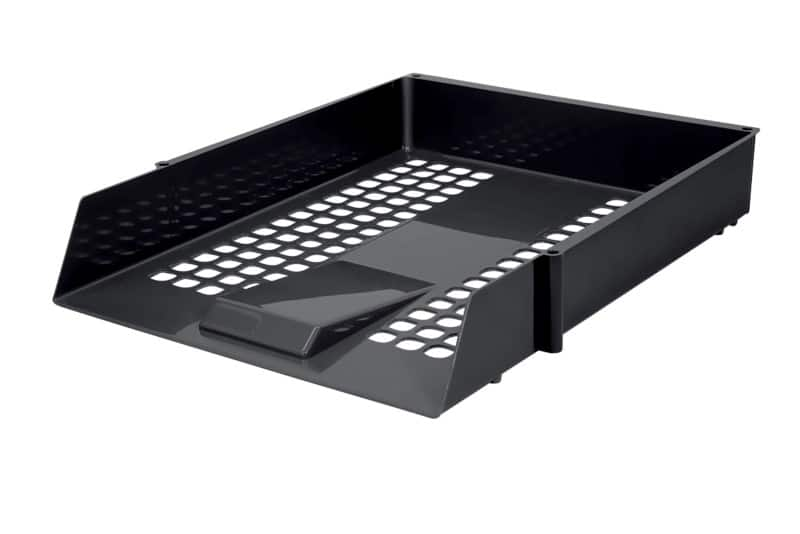 Viking Letter Tray A2B Plastic Black 25.6 x 35 x 6.7 cm