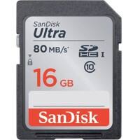 SanDisk SDHC Flash Memory Card UHS-1 16 GB