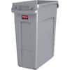 Rubbermaid Waste Bin Slim Jim Grey 27.9 x 55.8 x 63.5 cm