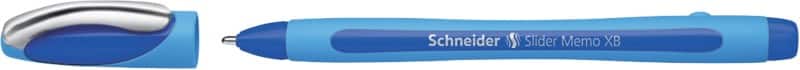 Schneider Slider Memo XB Slider Memo XB Ballpoint Pen Blue 0.7 mm Extra Broad Ballpoint Pack of 10
