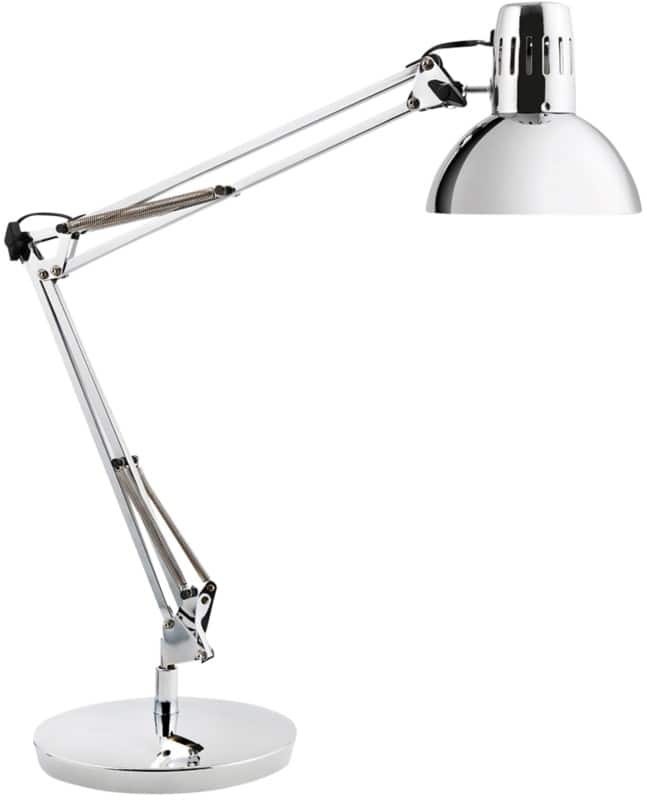 Alba Freestanding Desk Lamp Architecte Silver