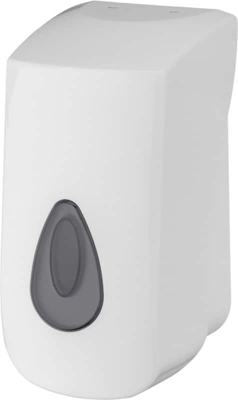 PlastiQline Hand Soap Dispenser Refill Wall Mounted 400ml White